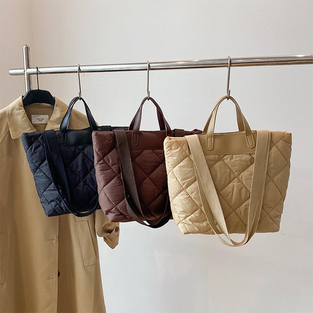 Luxury Quilted Bags - Luxury Quilted Quilted Tote Bag Zipper
