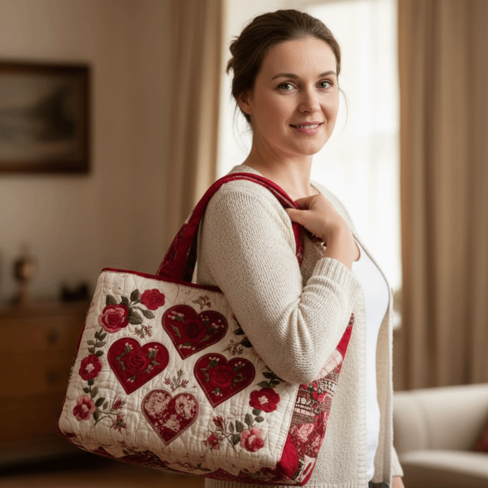 New Cat Pattern Quilted Tote B - Luxury Quilted Bags บทวิจารณ์และราคา