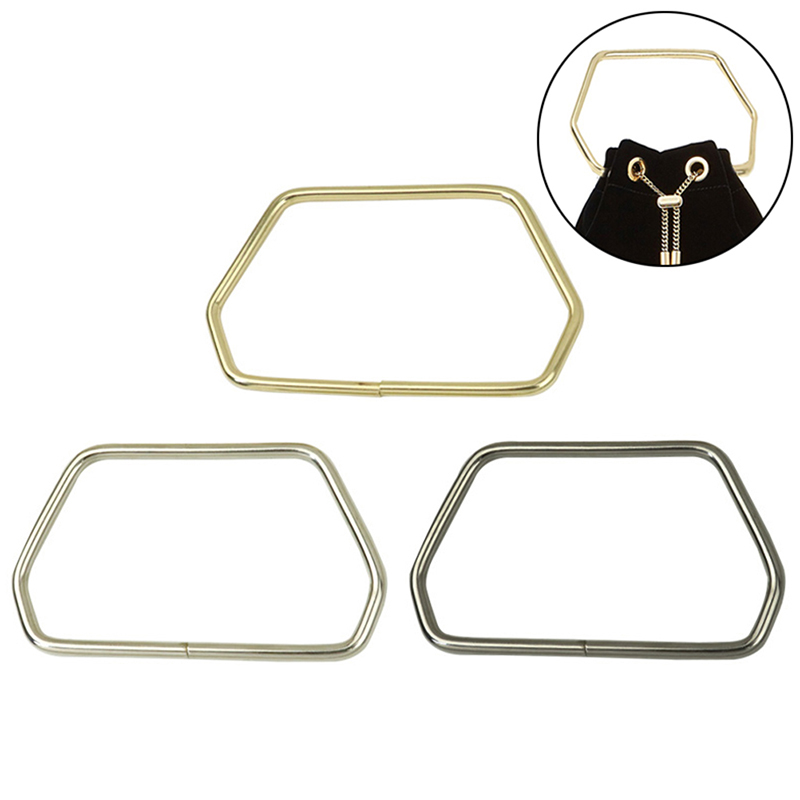 11.7CM Hexagonal Trapezoid Met - Luxury Bags With Silver Hardware บทวิจารณ์และราคา
