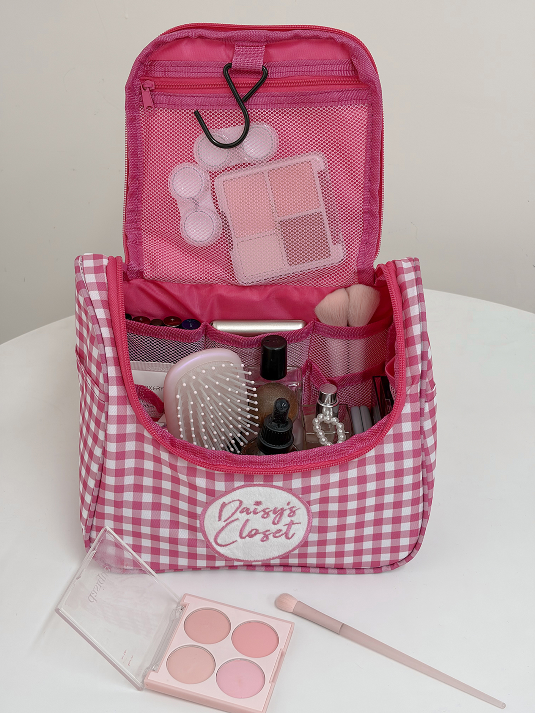 Airfriend Cute Grid Makeup Bag - Luxury Bags China Wholesale บทวิจารณ์และราคา