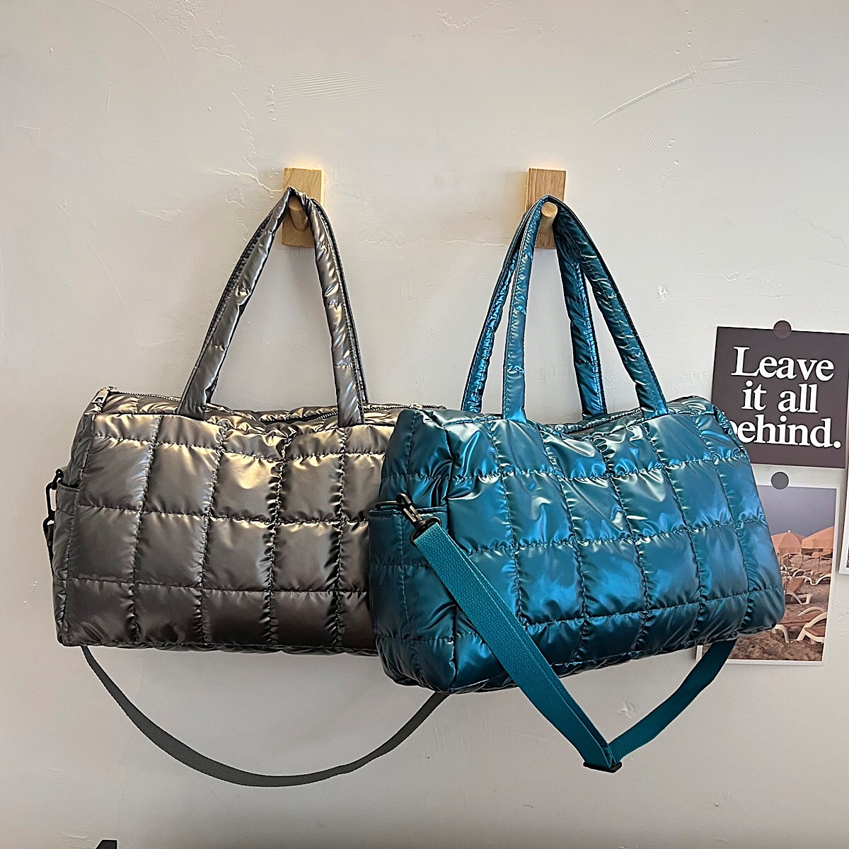 Winter Space Cotton Handbags T - Luxury Quilted Bags บทวิจารณ์และราคา