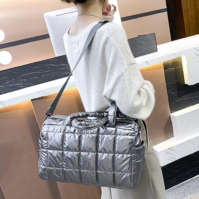 Winter Space Cotton Handbags T - Luxury Quilted Bags บทวิจารณ์และราคา