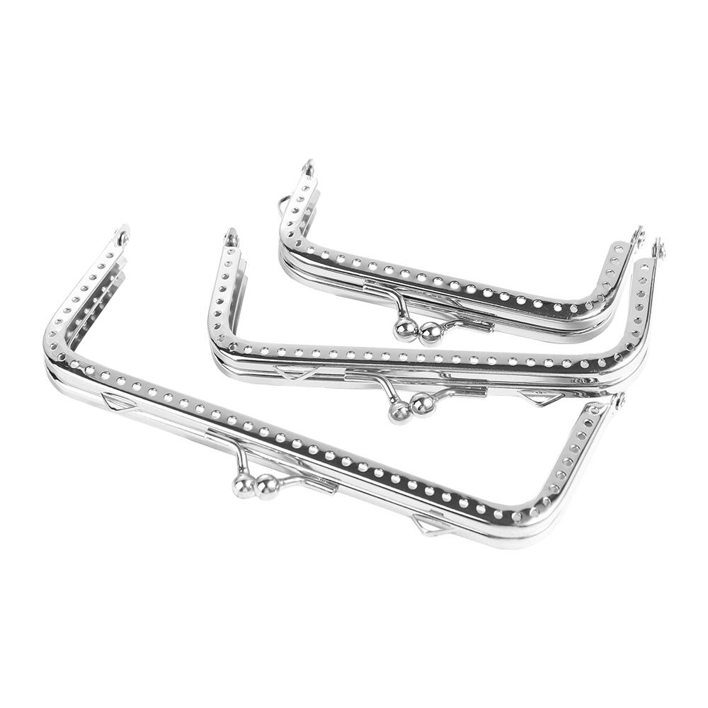 Square Handbag Accessories DIY - Luxury Bags With Silver Hardware บทวิจารณ์และราคา