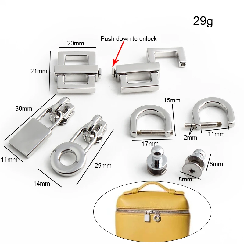 Gold,Silver Stainless Steel Me - Luxury Bags With Silver Hardware บทวิจารณ์และราคา