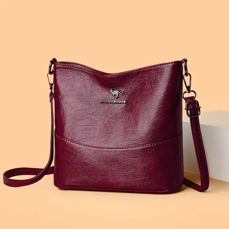 Soft Pu Leather Crossbody Bag  - Luxury Bags In Japan บทวิจารณ์และราคา
