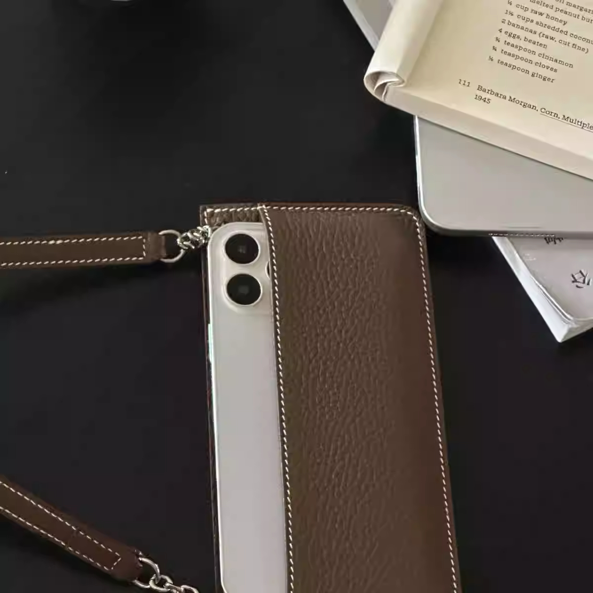 New PU Crossbody Mobile Phone  - Wristlet Wallet Zipper บทวิจารณ์และราคา