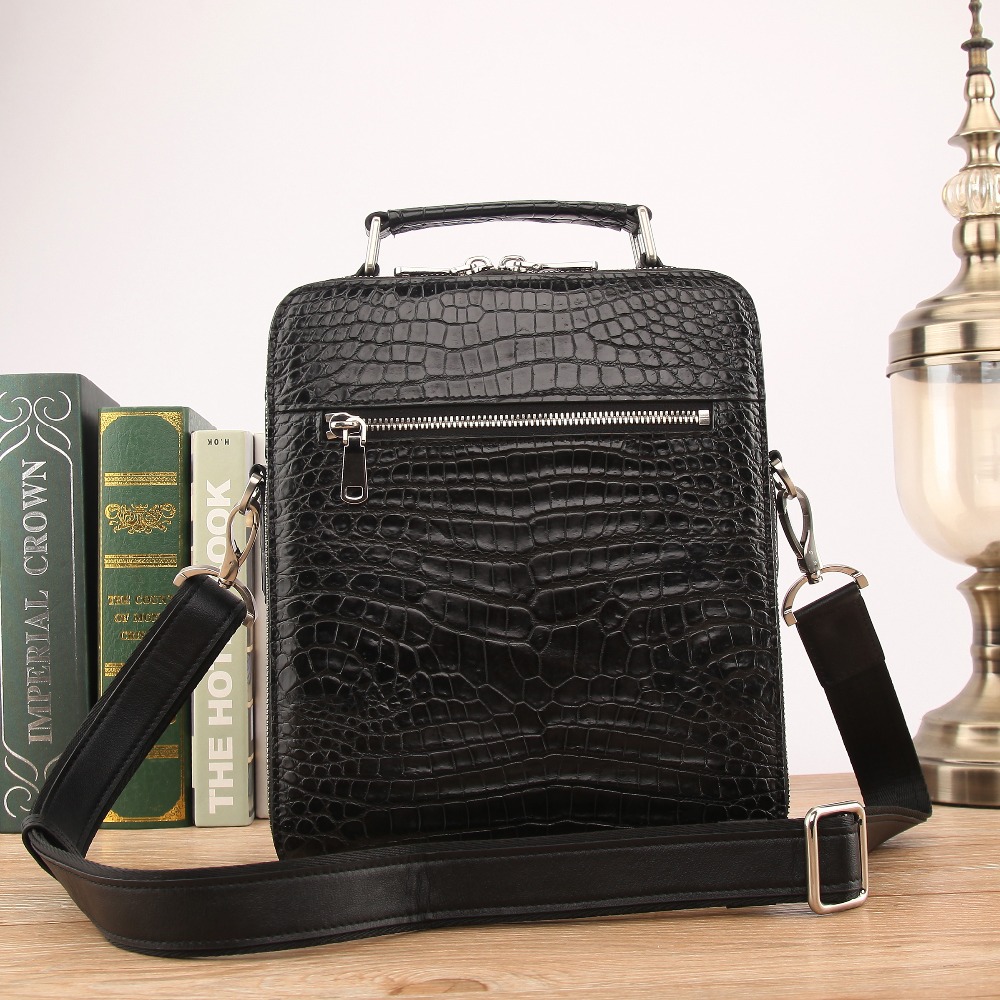 Hot luxury quality Men's Genui - Luxury Bags With Silver Hardware บทวิจารณ์และราคา