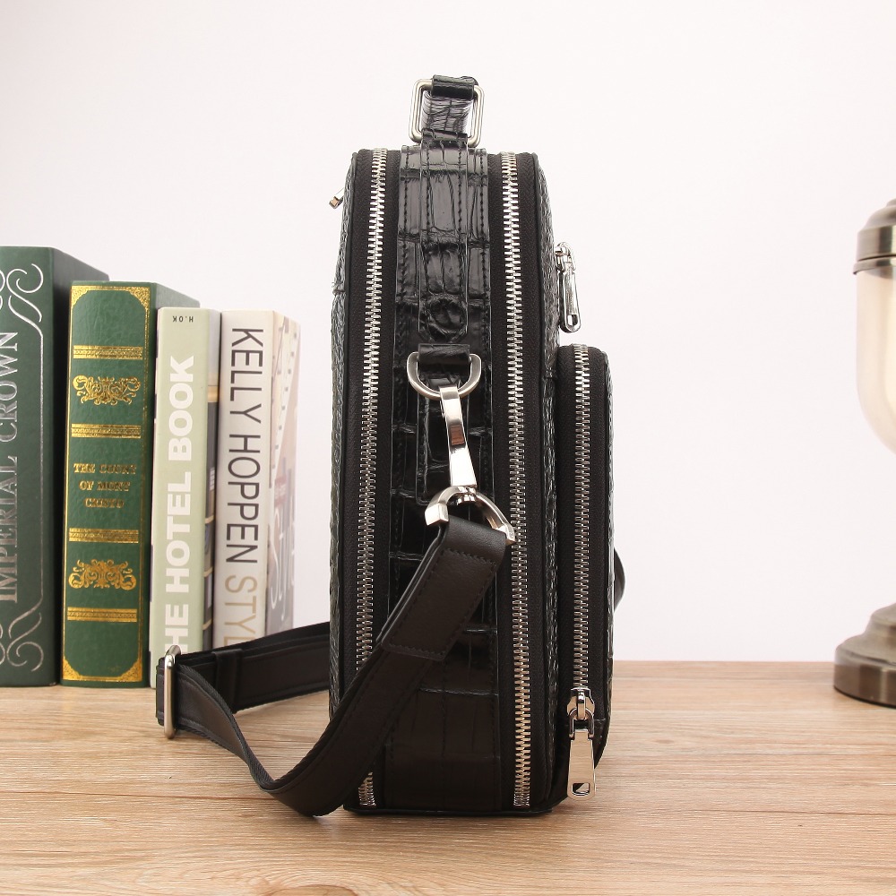 Hot luxury quality Men's Genui - Luxury Bags With Silver Hardware บทวิจารณ์และราคา
