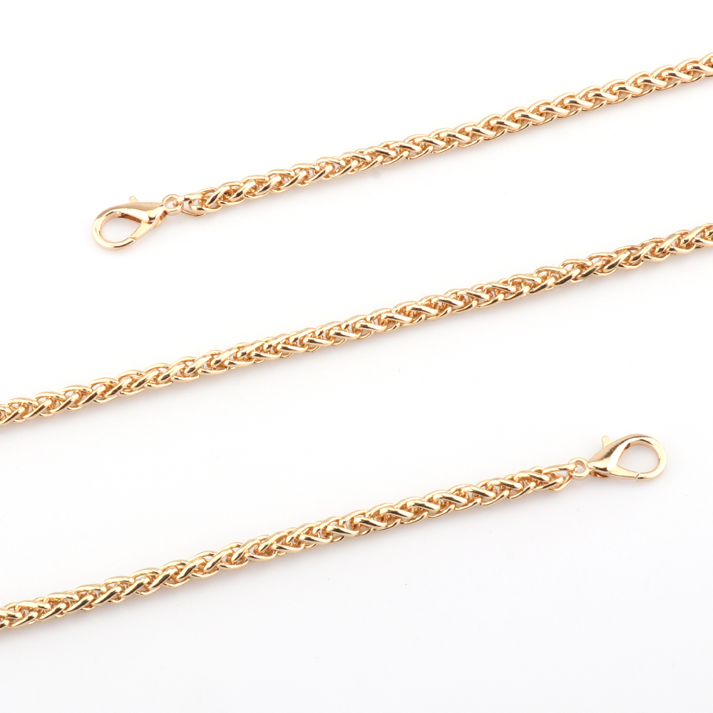 Gold/Silver/Gun black 5mm thin - Luxury Bags With Silver Hardware บทวิจารณ์และราคา