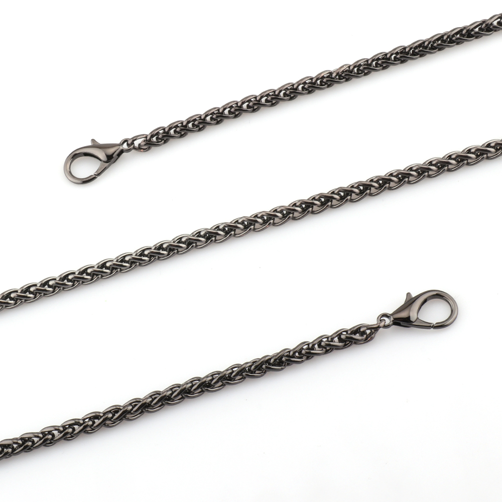 Gold/Silver/Gun black 5mm thin - Luxury Bags With Silver Hardware บทวิจารณ์และราคา