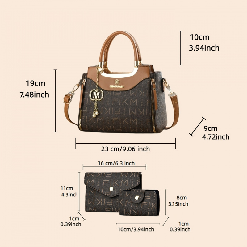 3-piece set of light luxury hi - Luxury Bags For You บทวิจารณ์และราคา