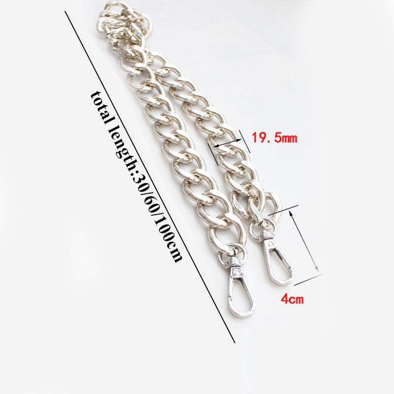 30cm Bags Chain Metal Thick Re - Luxury Bags With Silver Hardware บทวิจารณ์และราคา