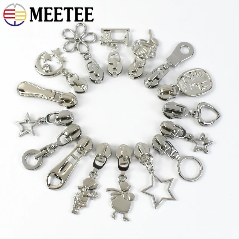 10/20/30Pcs 5# Silver Nylon Zi - Luxury Bags With Silver Hardware บทวิจารณ์และราคา