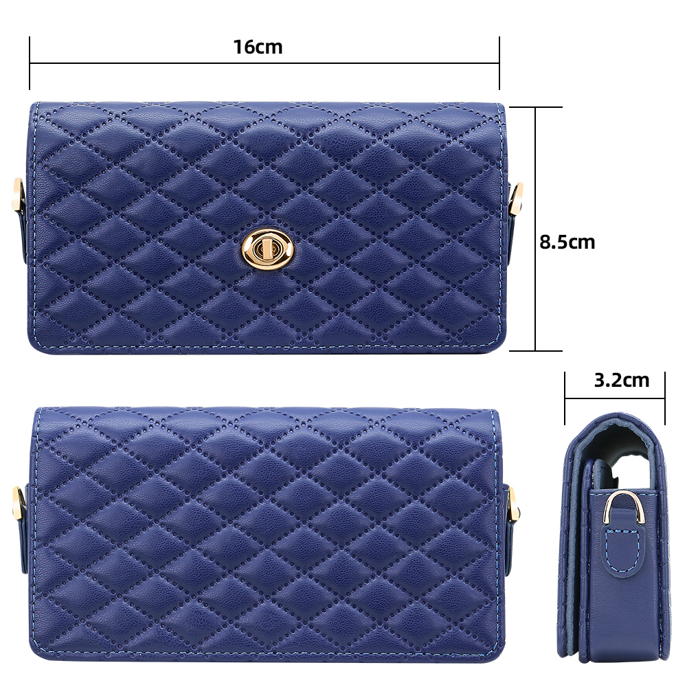 Luxury PU Leather Phone Wallet - Luxury Bags For You บทวิจารณ์และราคา