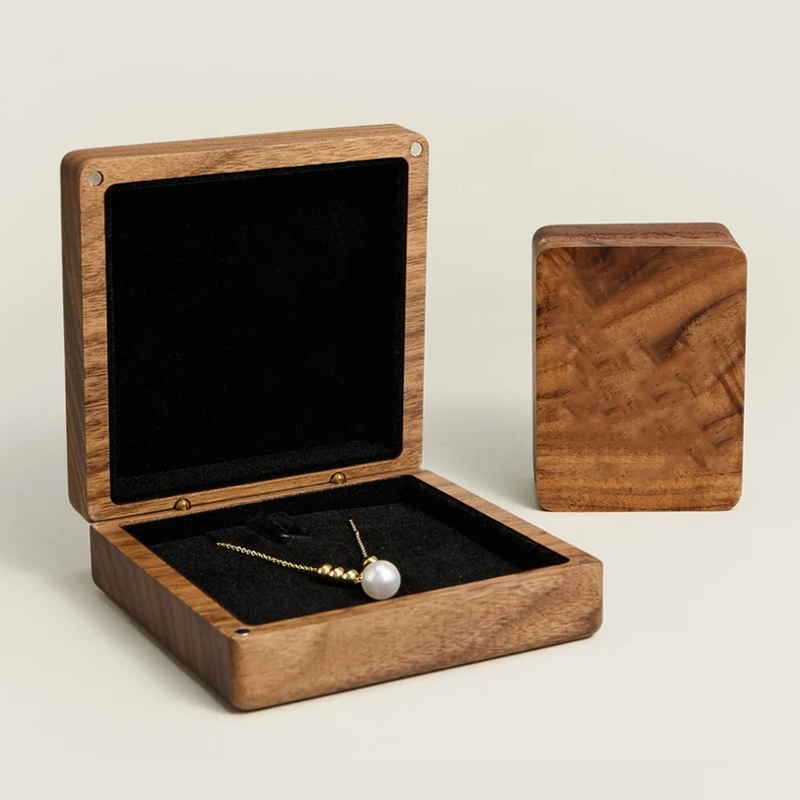 Wedding Necklace Box with Mirr - Luxury Bags List บทวิจารณ์และราคา