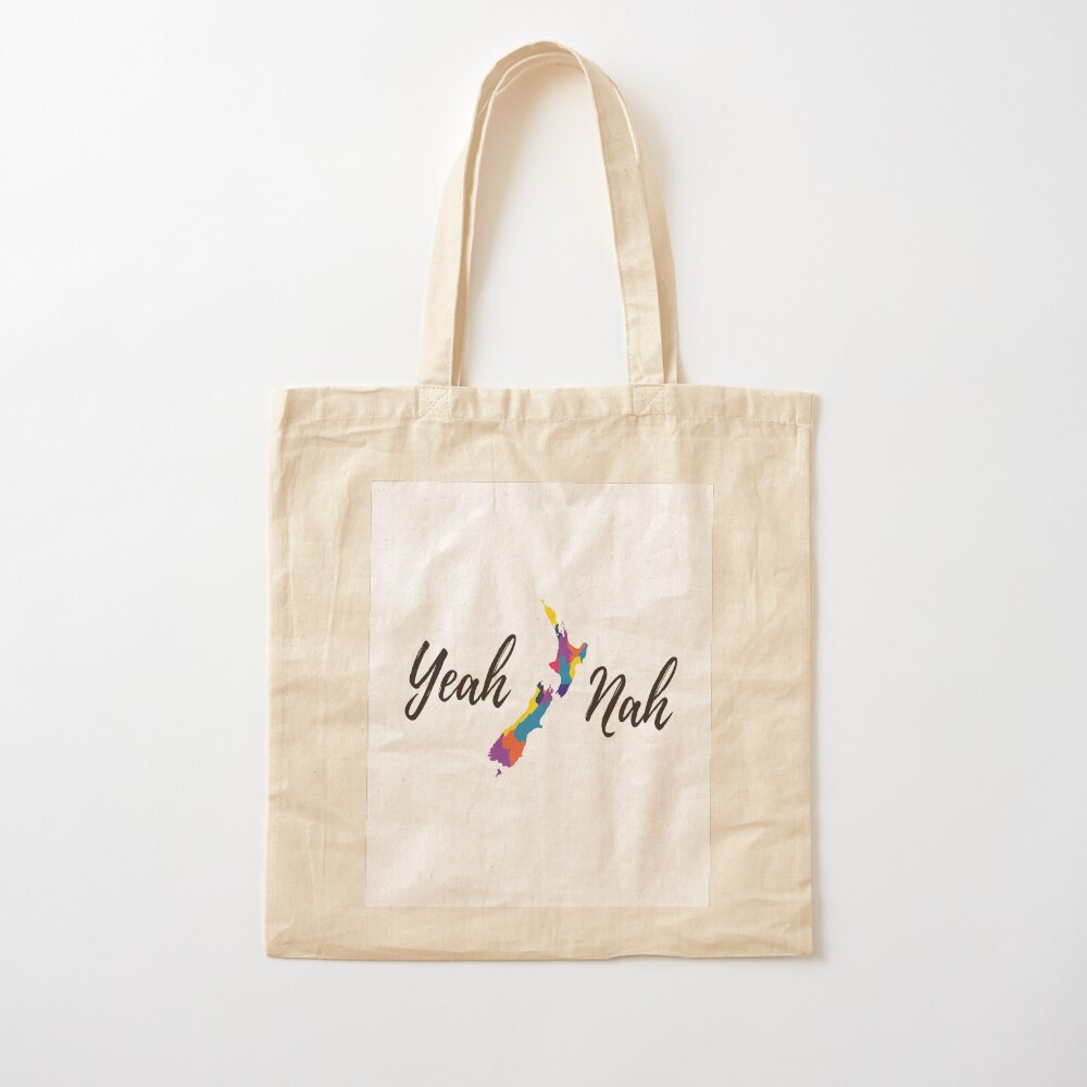 Yeah Nah New Zealand Tote Bag  - Luxury Bags New Zealand บทวิจารณ์และราคา