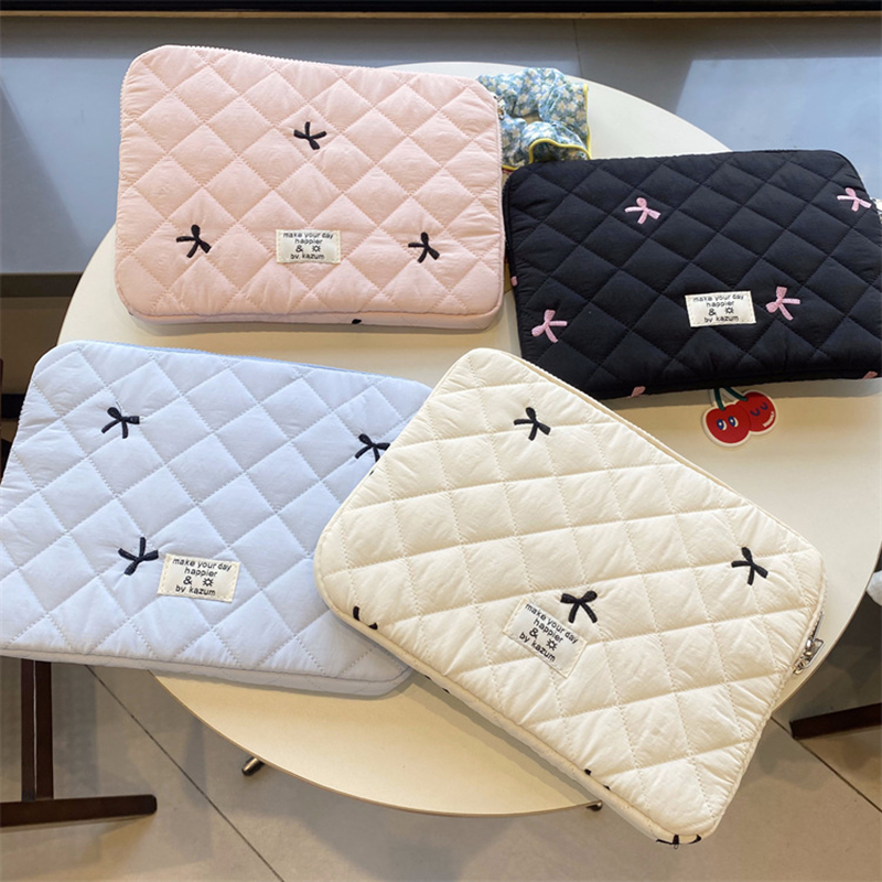 Cute Bow Graphic Laptop Bag Ta - Luxury Bags Laptop บทวิจารณ์และราคา