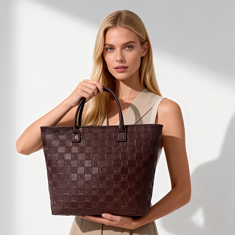 Light Luxury Deep Brown Quilte - Luxury Quilted Bags บทวิจารณ์และราคา