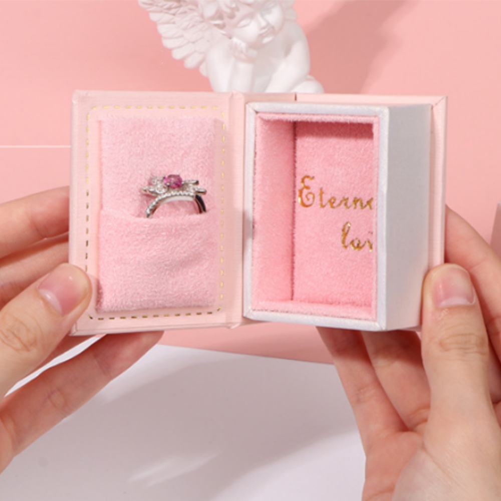 Mini Clamshell Book Ring Box f - Luxury Bags List บทวิจารณ์และราคา