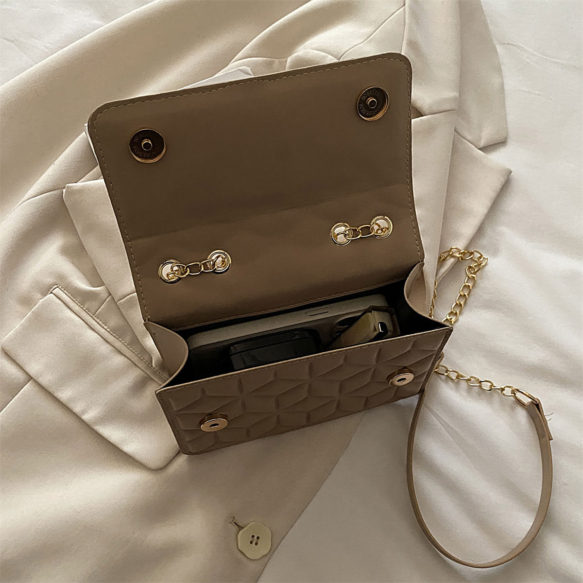 Light Luxury Trend Argyle Quil - Luxury Quilted Bags บทวิจารณ์และราคา