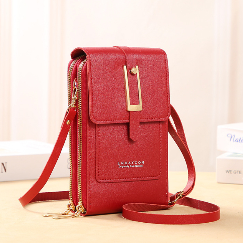 Touch Screen Cell Phone Women  - Wristlet Wallet Zipper บทวิจารณ์และราคา