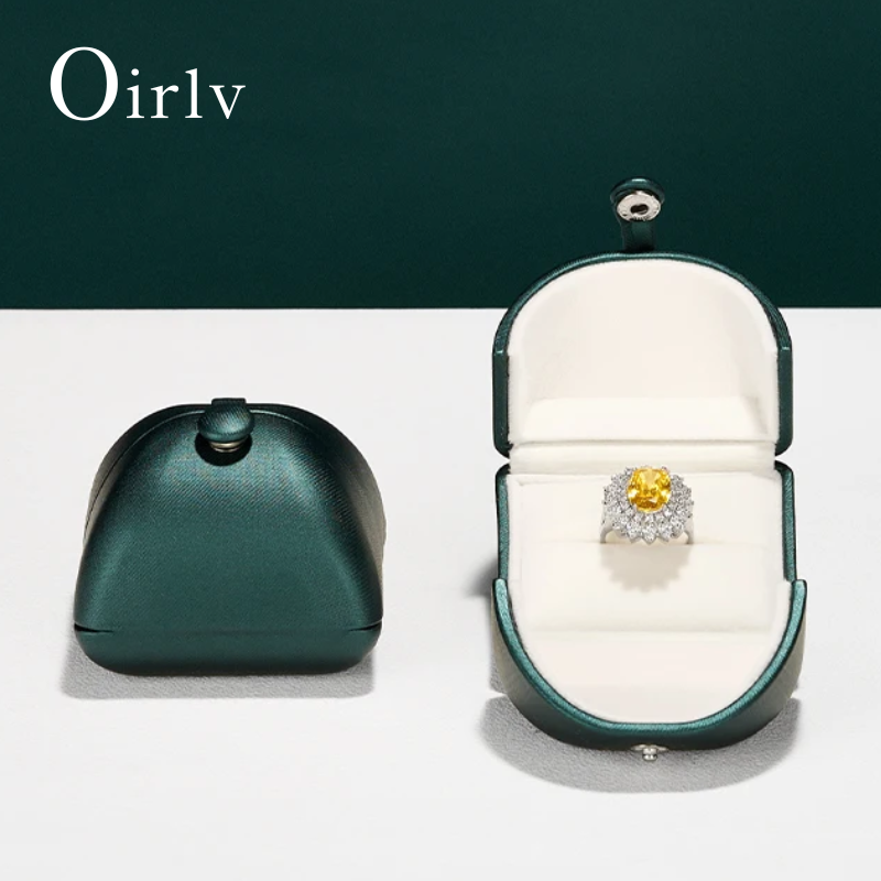 Luxury Dark Green Ring Box Pre - Luxury Bags List บทวิจารณ์และราคา