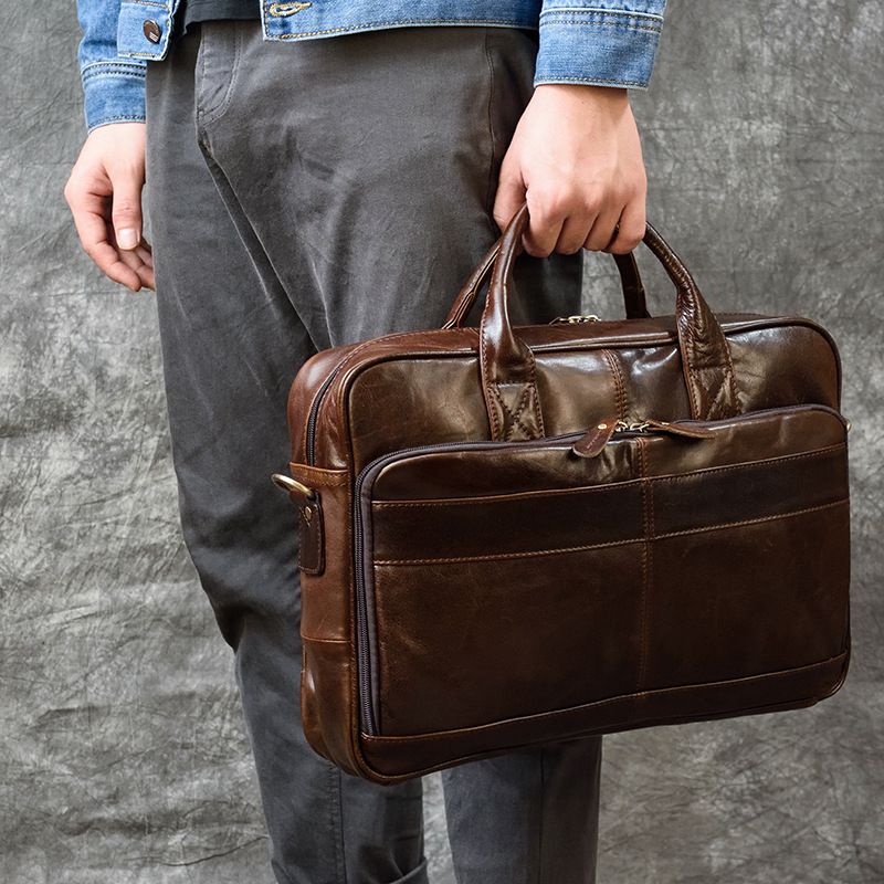 Luxury Genuine Leather Handbag - Luxury Bags Laptop บทวิจารณ์และราคา