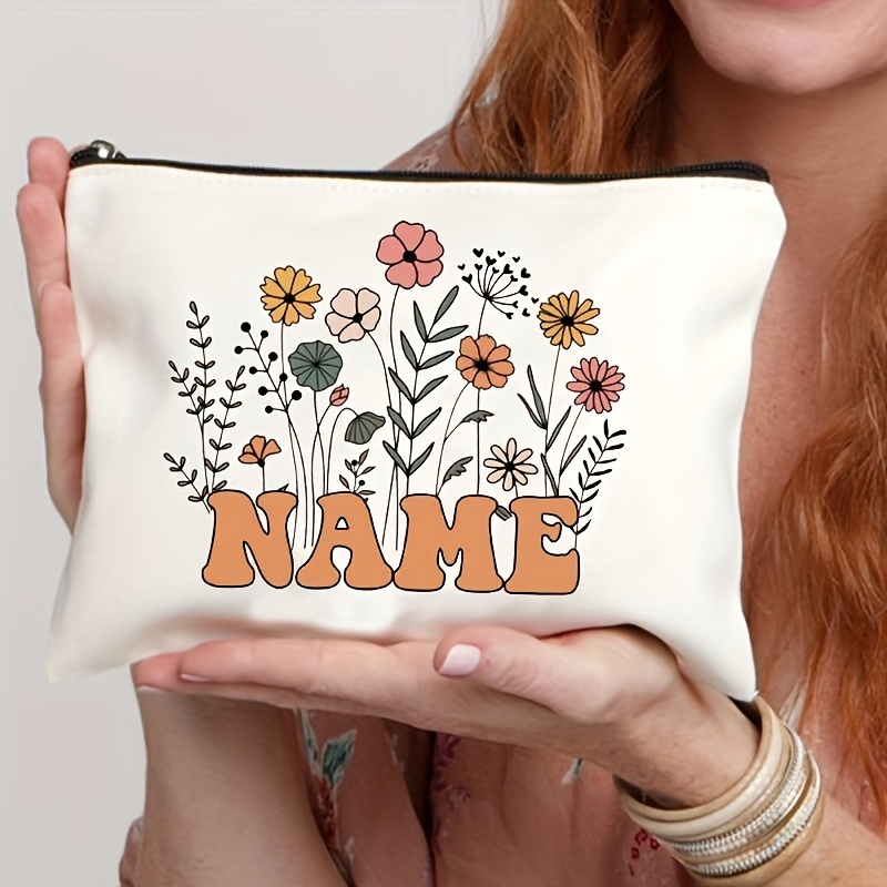 Personalized Name Makeup Bag T - Luxury Bags Brand Names บทวิจารณ์และราคา
