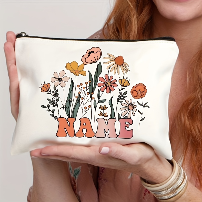Personalized Name Makeup Bag T - Luxury Bags Brand Names บทวิจารณ์และราคา
