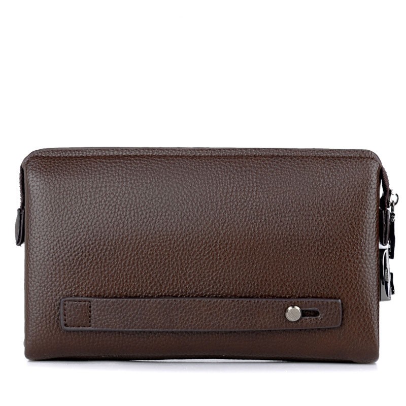Leather Long Purse Password Mo - Wristlet Wallet Zipper บทวิจารณ์และราคา