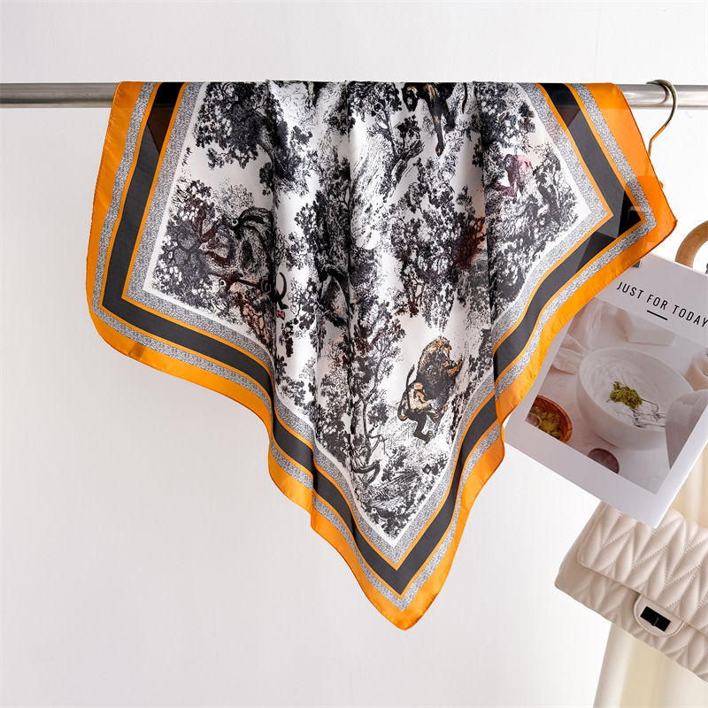 Luxury Jungle Printed Scarves  - Luxury Bags China Wholesale บทวิจารณ์และราคา
