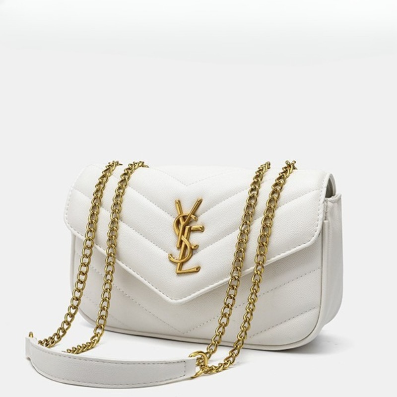 YSEChain bag, small square bag - Luxury Bags Tory Burch บทวิจารณ์และราคา