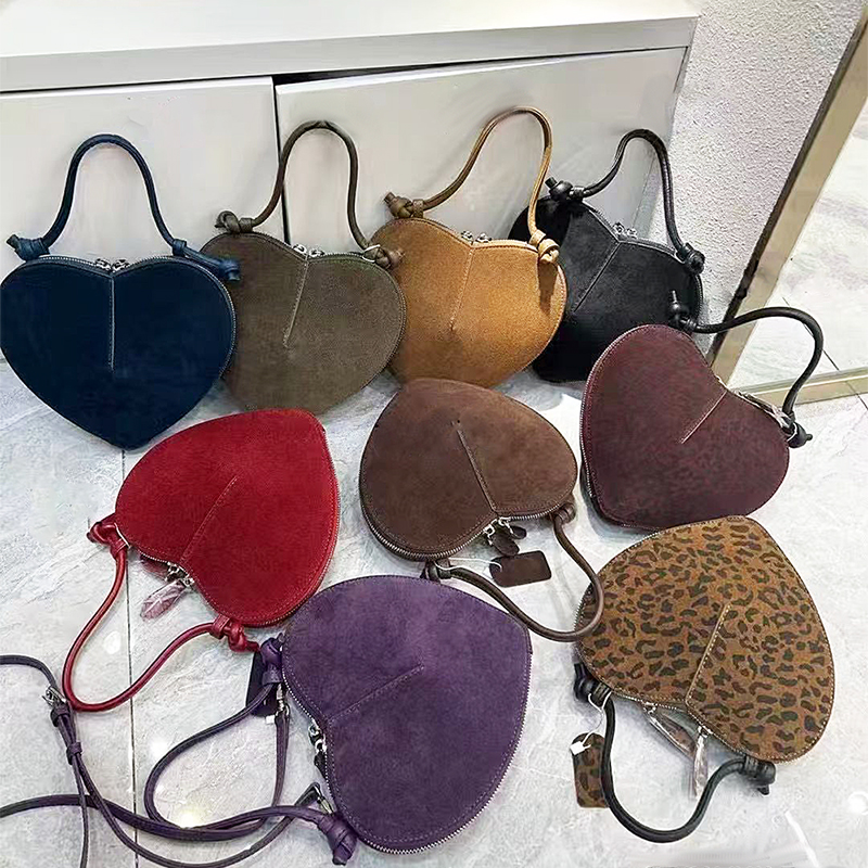 Luxury Cowhide Suede Leather H - Wristlet Wallet Zipper บทวิจารณ์และราคา