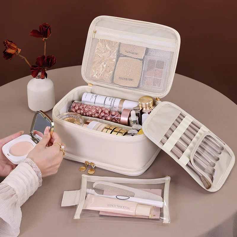 Double-layered Luxury cosmetic - Luxury Bags List บทวิจารณ์และราคา