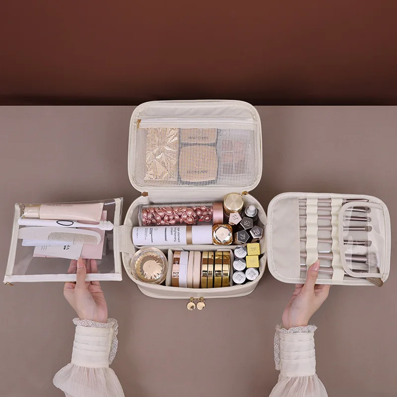 Double-layered Luxury cosmetic - Luxury Bags List บทวิจารณ์และราคา