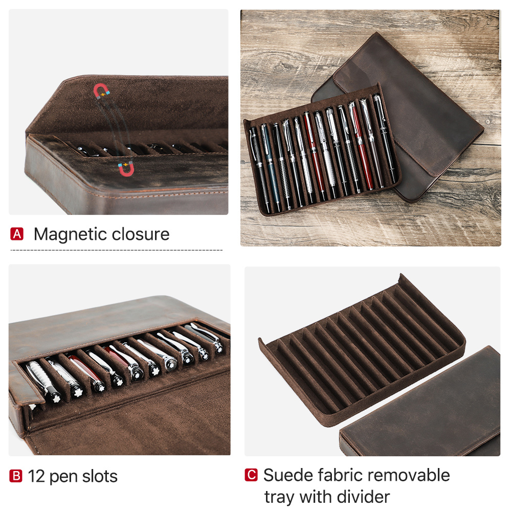 Luxury Genuine Leather 12 Slot - Luxury Bags List บทวิจารณ์และราคา