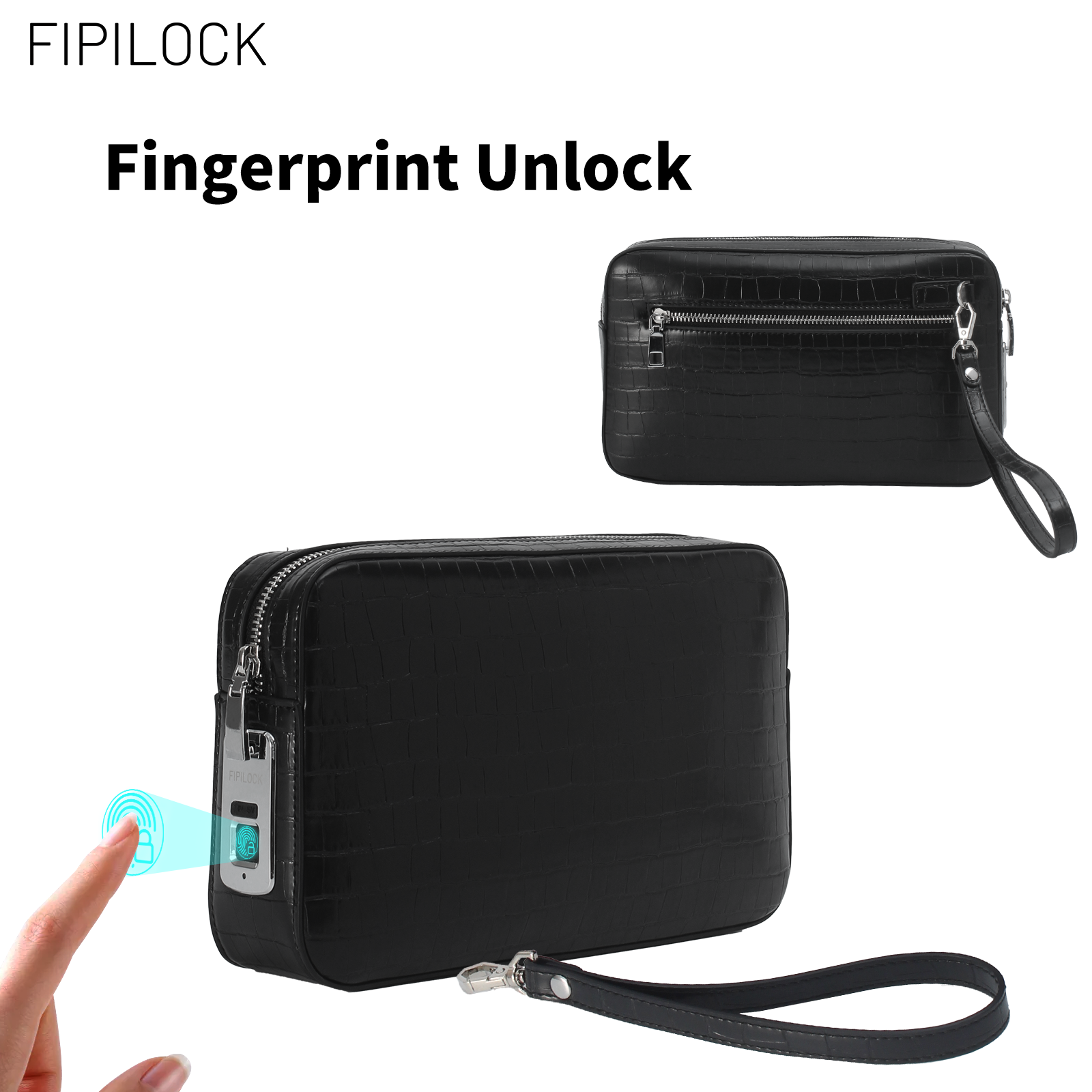 FIPILOCK Clutch Purses Bags Wo - Wristlet Wallet Zipper บทวิจารณ์และราคา