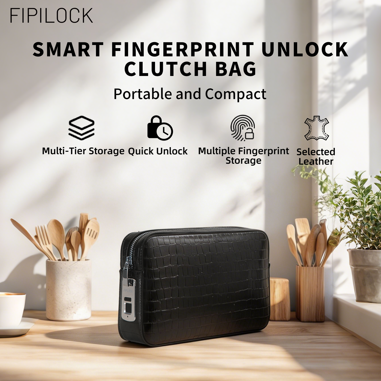 FIPILOCK Clutch Purses Bags Wo - Wristlet Wallet Zipper บทวิจารณ์และราคา