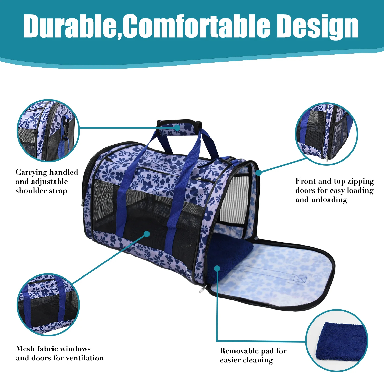 Soft-Sided Pet Carrier In USA  - Luxury Bags In Usa บทวิจารณ์และราคา