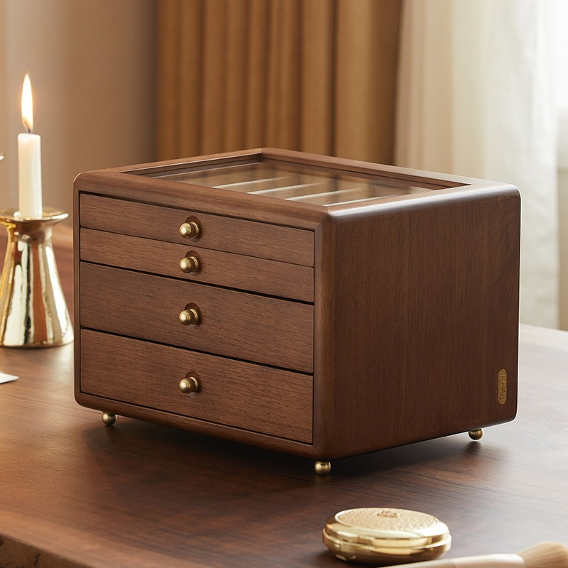 Solid Wood Jewelry Box Luxury  - Luxury Bags List บทวิจารณ์และราคา