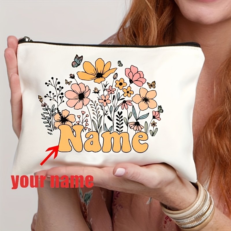 Personalized Name Makeup Bag T - Luxury Bags Brand Names บทวิจารณ์และราคา