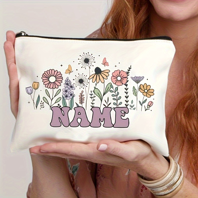 Personalized Name Makeup Bag T - Luxury Bags Brand Names บทวิจารณ์และราคา