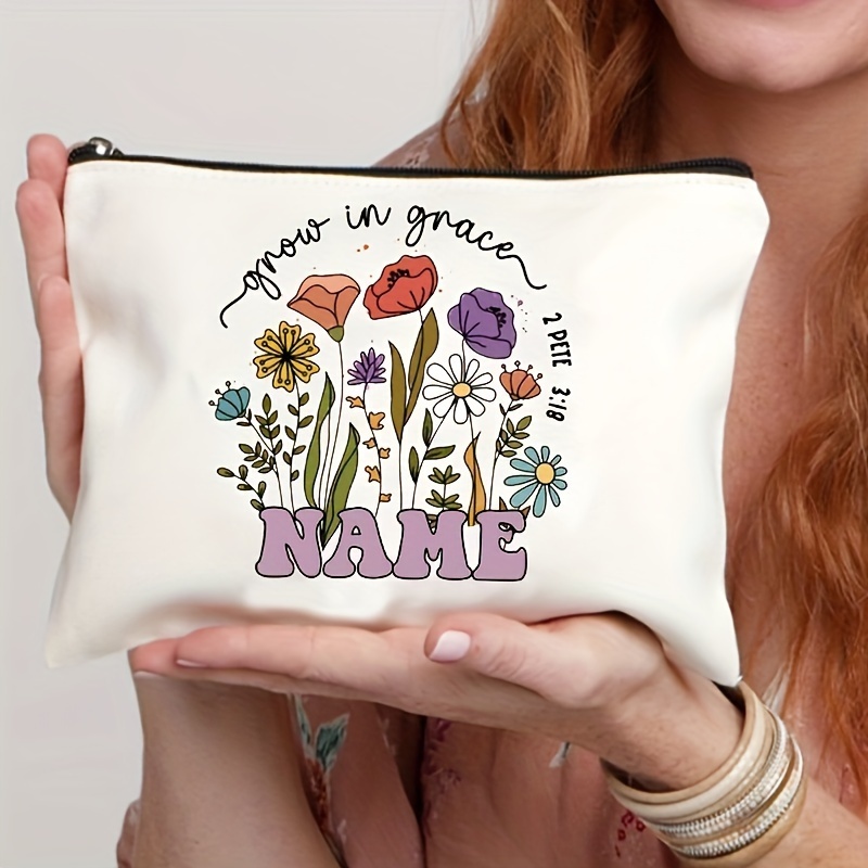 Personalized Name Makeup Bag T - Luxury Bags Brand Names บทวิจารณ์และราคา