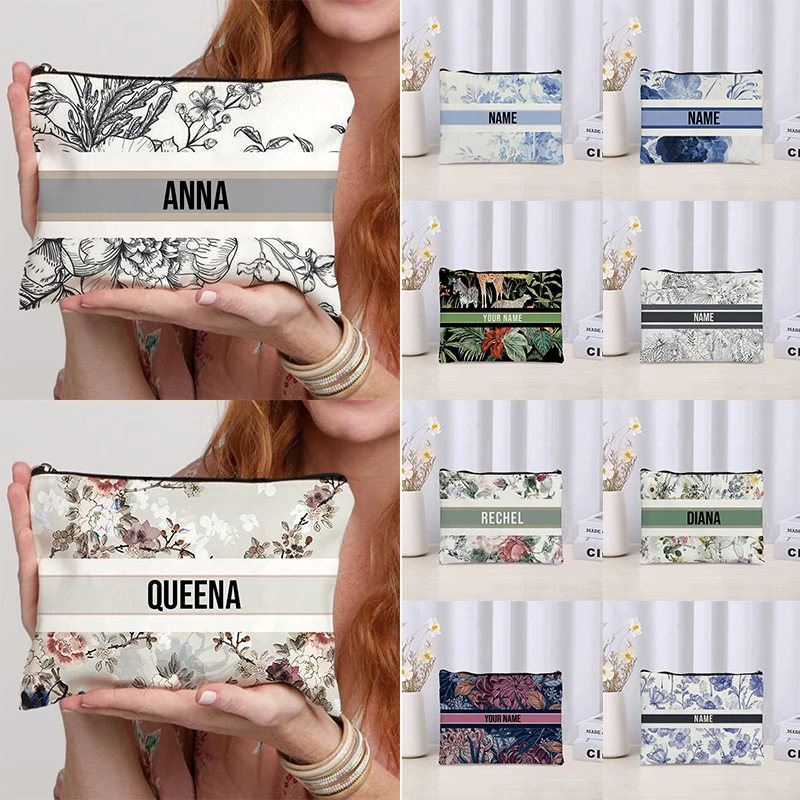 Custom Name Vintage Makeup Bag - Luxury Bags Brand Names บทวิจารณ์และราคา