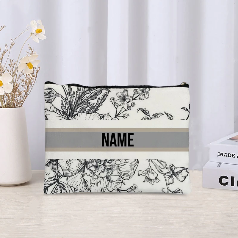 Custom Name Vintage Makeup Bag - Luxury Bags Brand Names บทวิจารณ์และราคา