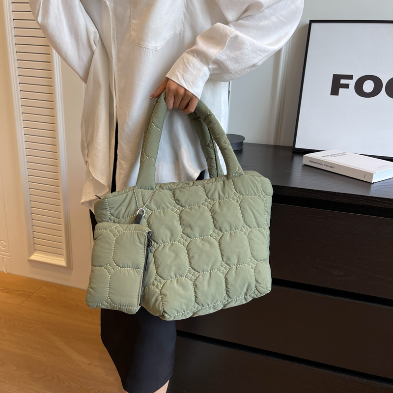 MOODS Padded Shoulder Bag Set  - Luxury Quilted Bags บทวิจารณ์และราคา