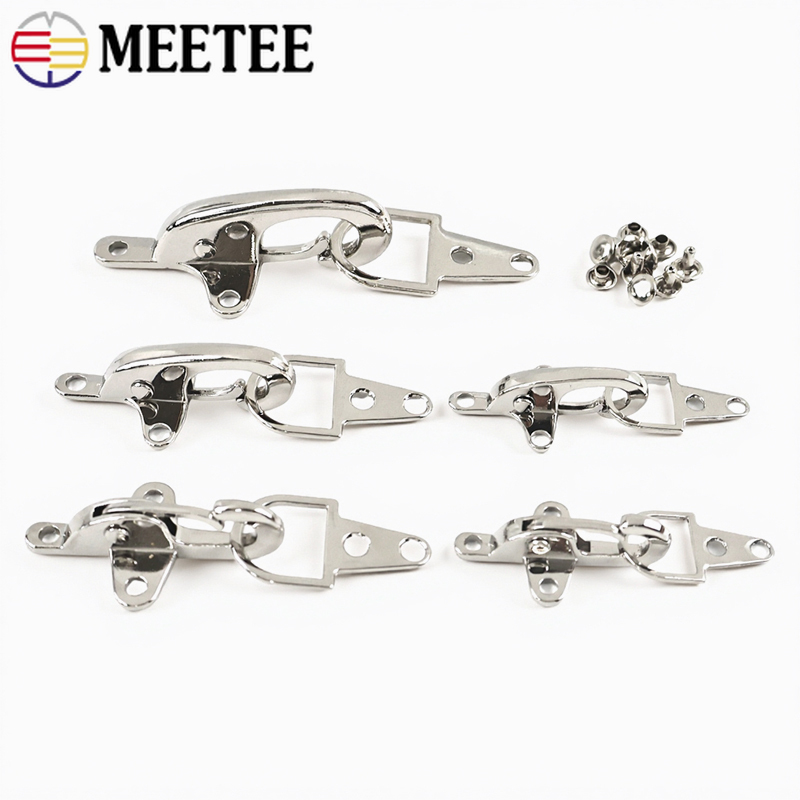 1-5Pcs 4/5cm Silver Metal Buck - Luxury Bags With Silver Hardware บทวิจารณ์และราคา