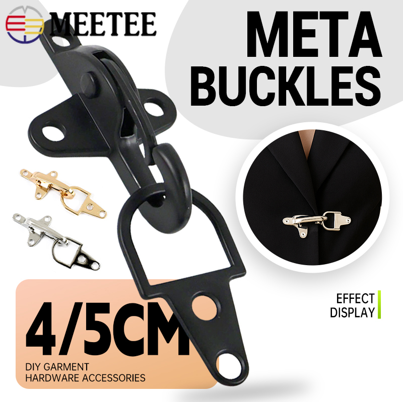 1-5Pcs 4/5cm Silver Metal Buck - Luxury Bags With Silver Hardware บทวิจารณ์และราคา
