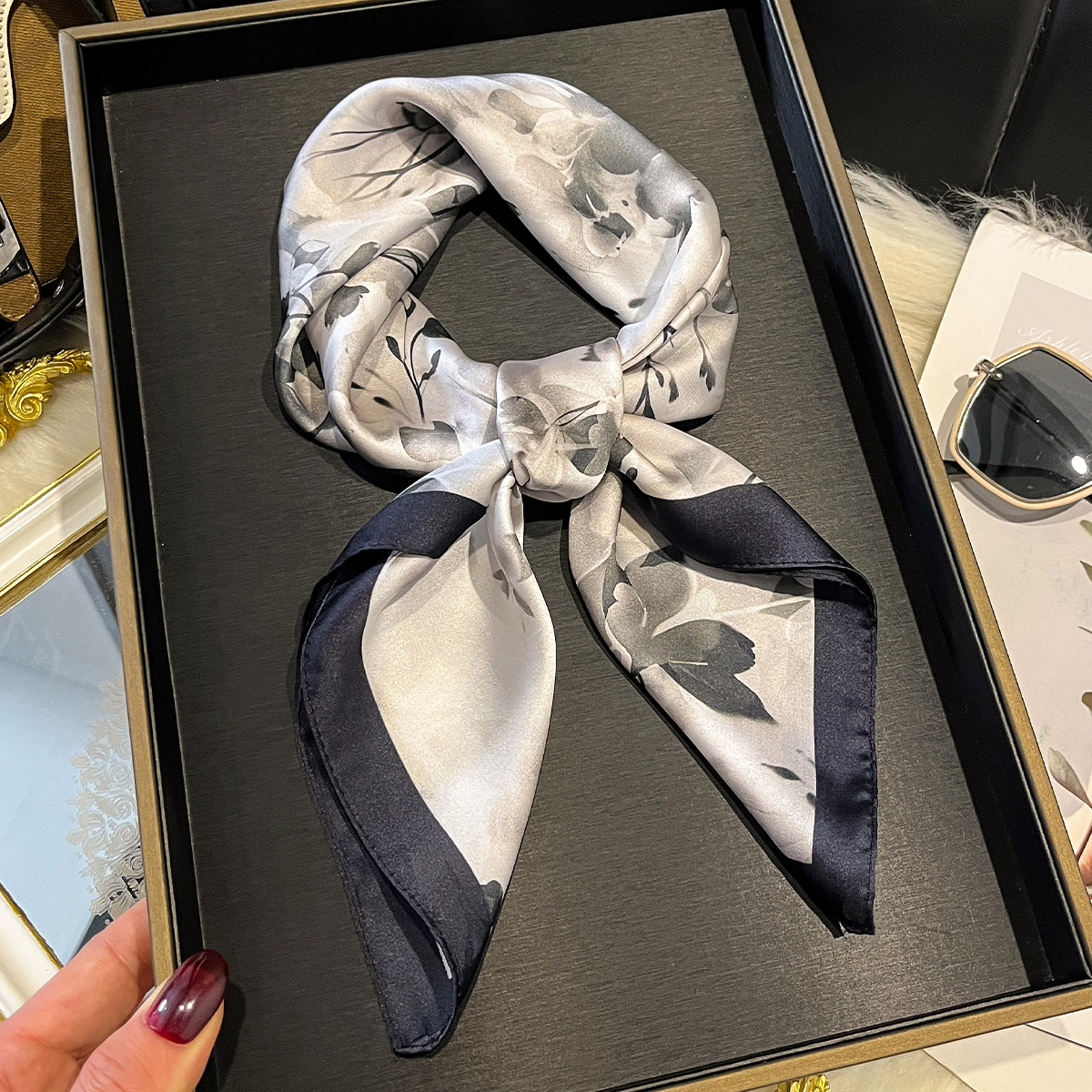 Luxury New Printed Scarves Wom - Luxury Bags China Wholesale บทวิจารณ์และราคา
