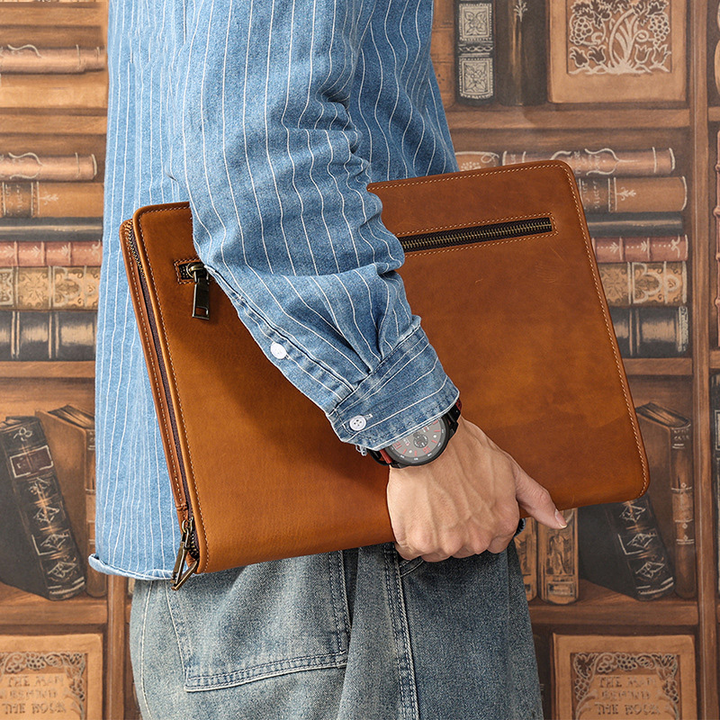Crazy Horse leather Ipad case  - Luxury Bags Laptop บทวิจารณ์และราคา